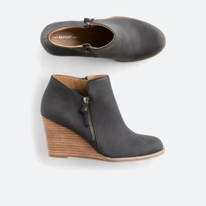 Report Footwear Guine Wedge Bootie